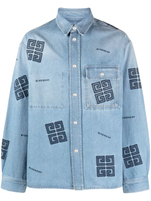 Givenchy 4G-logo cotton shirt 