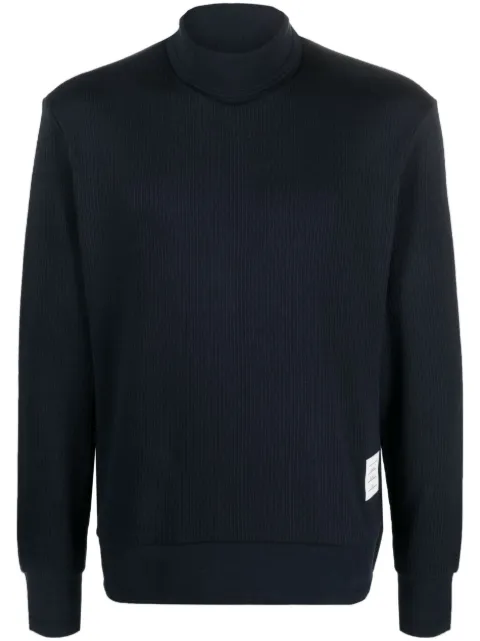 Thom Browne suéter con cuello redondo