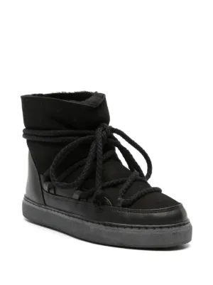 INUIKII スエードアンクルブーツ Winter Sneakers for Women