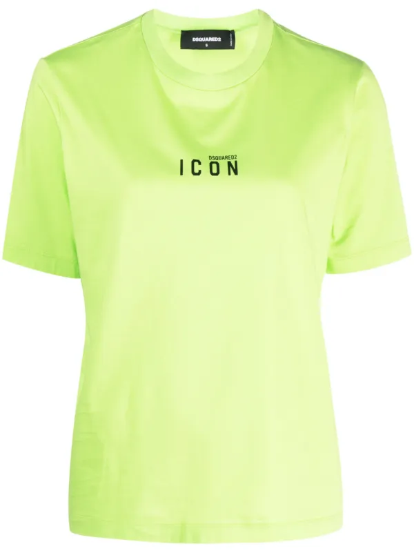 【送料&関税込】Dsquared2 Cotton T-shirt With Icon Print DSQUARED2 Icon-print Cotton T-shirt | Black | FARFETCH EG