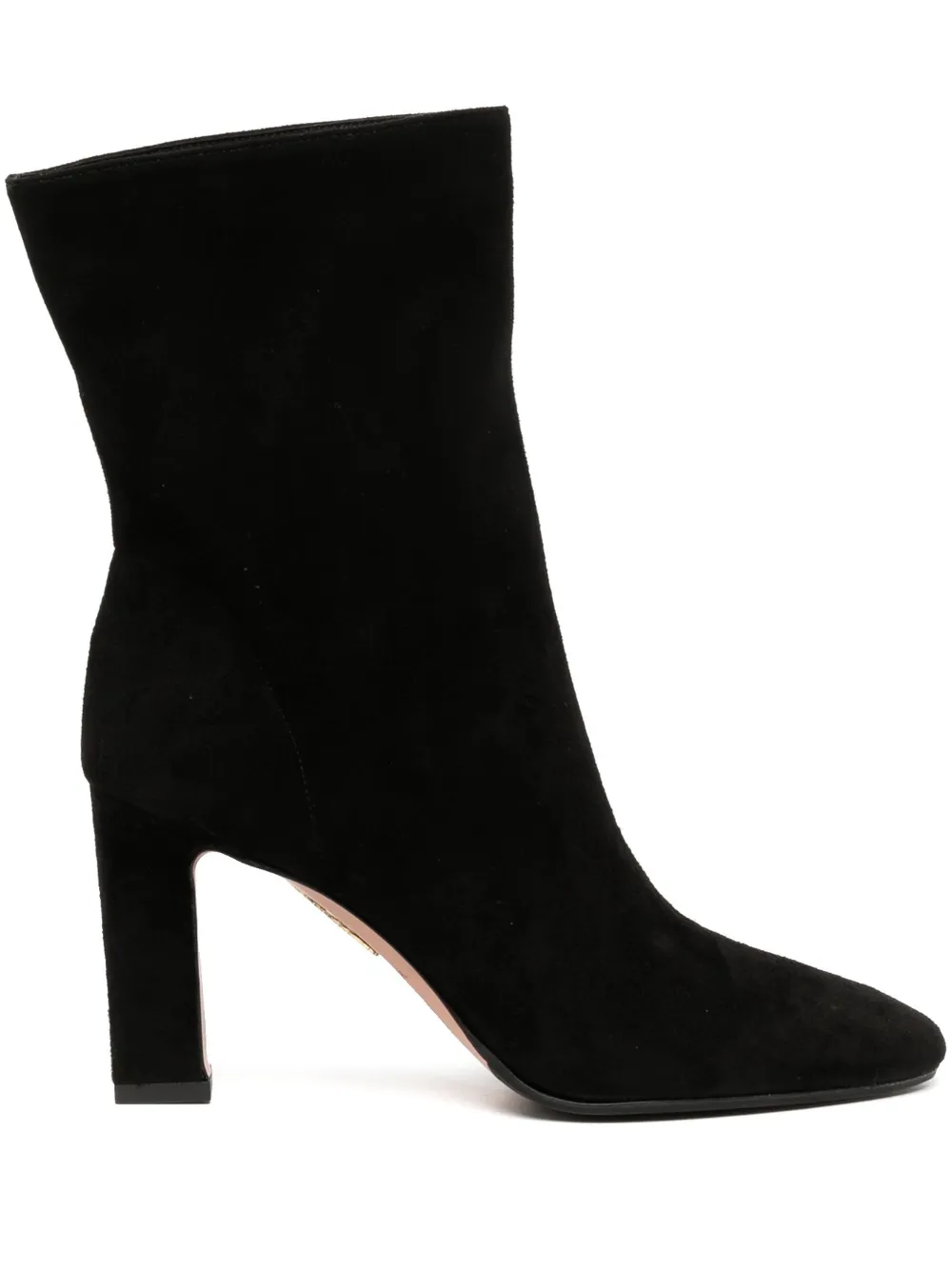 Aquazzura Manzoni 90mm レザーブーツ - ブラック Aquazzura Manzoni 90mm レザーブーツ - ブラック