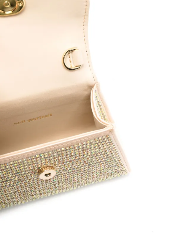 Gold hot sale embellished bag