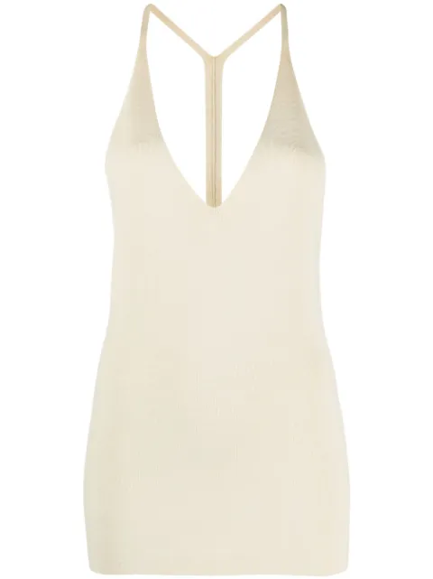 TOTEME knitted wool-blend tank top