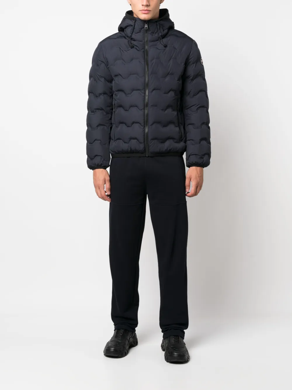 Colmar quilted padded down jacket - Blauw