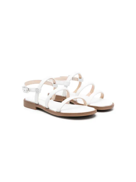 Florens logo-plaque strappy leather sandals