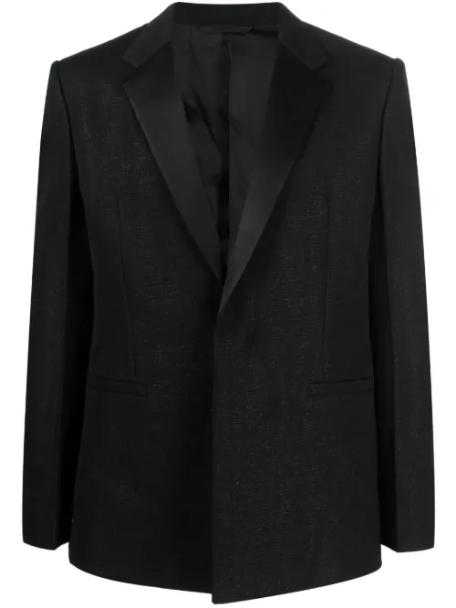 Blazer en laine à simple boutonnage - Givenchy - Modalova