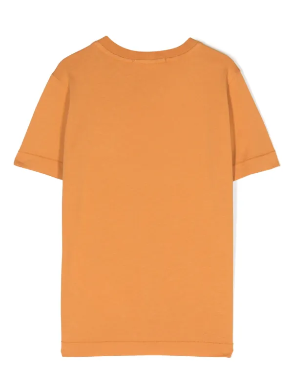 Stone Island Junior コンパスパッチ Tシャツ | オレンジ | FARFETCH JP
