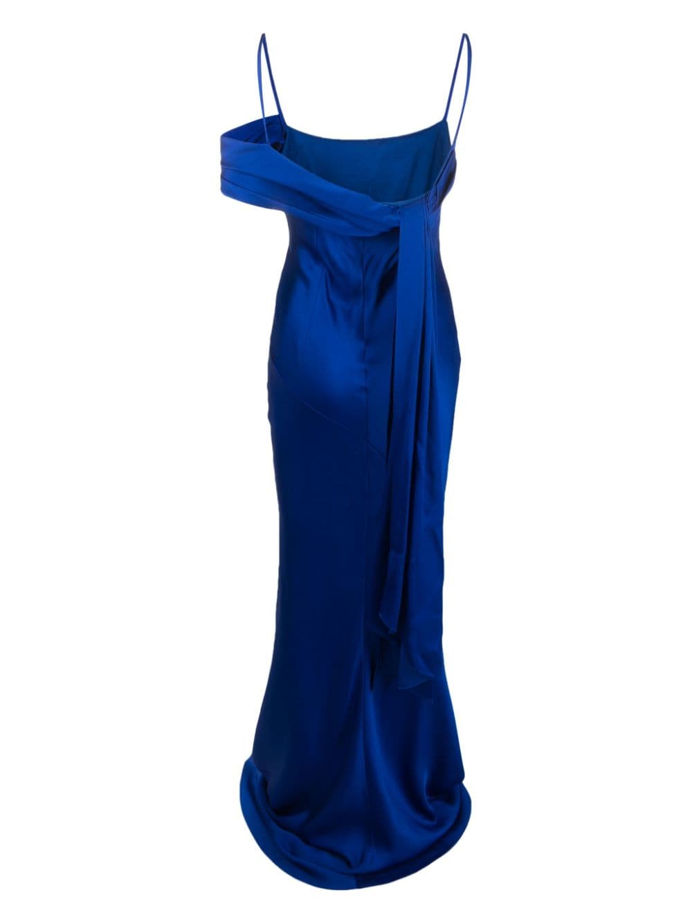 Safiyaa Maxi-jurk - Blauw