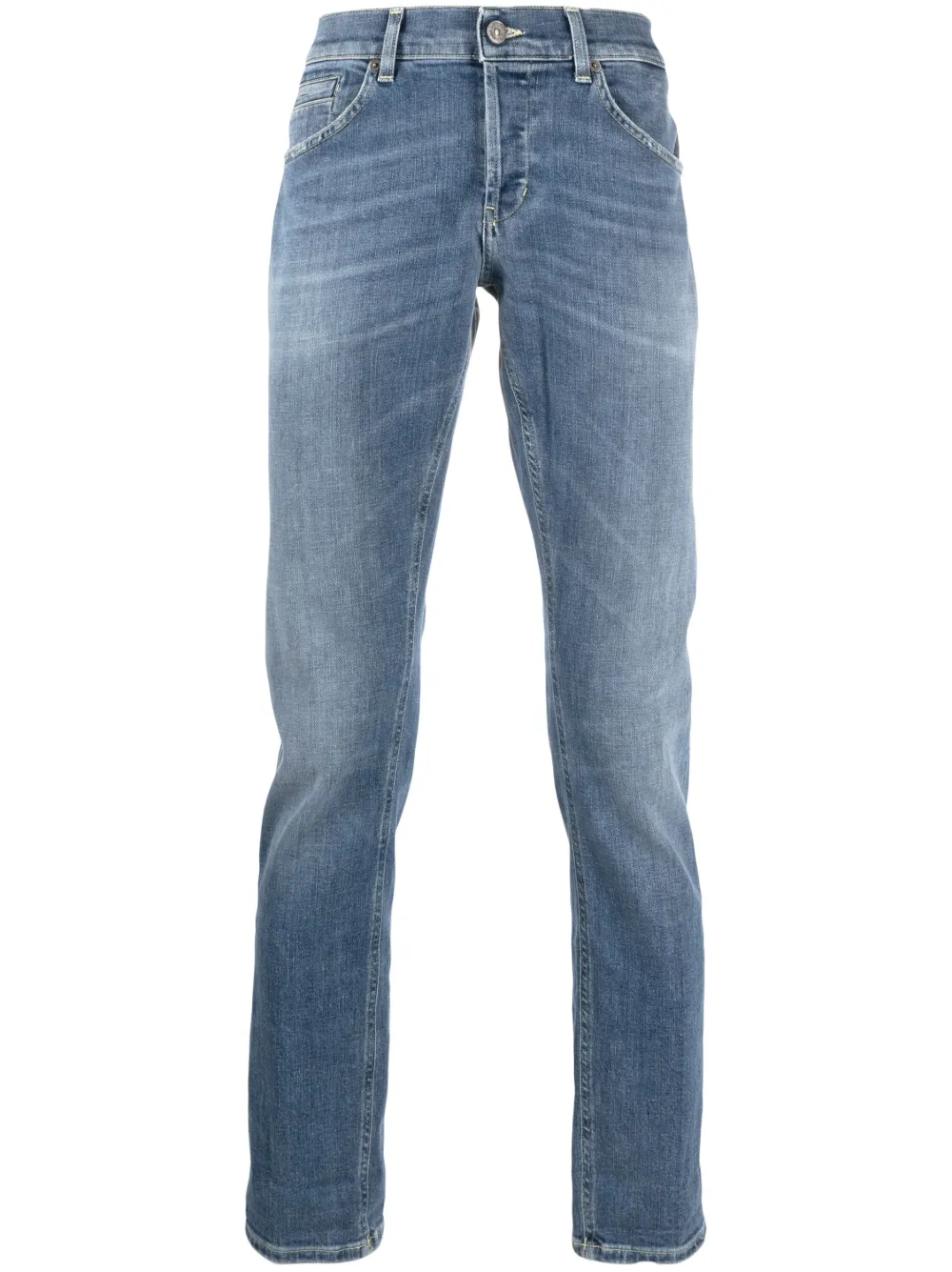 DONDUP 低腰紧身牛仔裤 | 蓝色