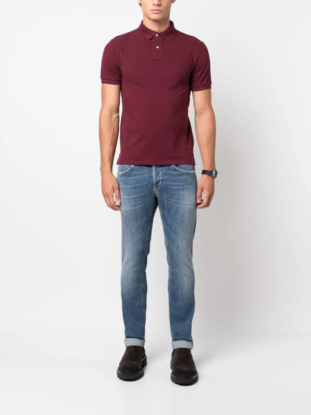 DONDUP low-rise skinny jeans - Blauw