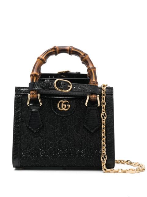 Gucci mini Diana leather tote bag 