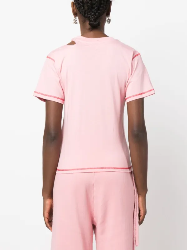 【関税込み】Ottolinger Tシャツ Ottolinger – Deconstructed Knit T-Shirt