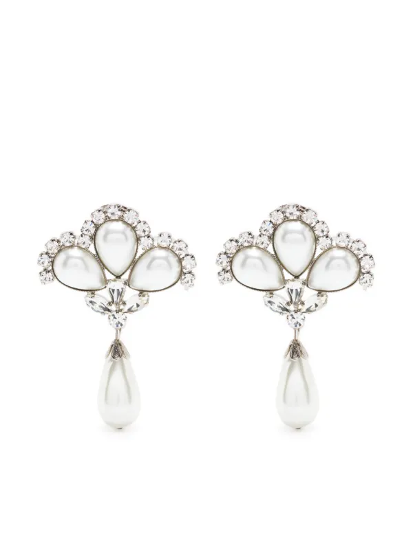 Alessandra rich hot sale pearl earrings