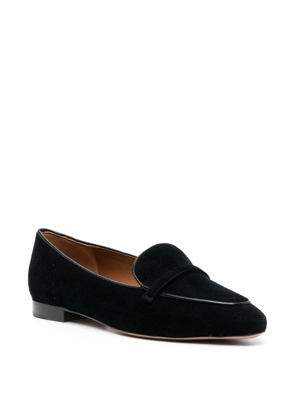 Malone Souliers Bruni fluwelen loafers - Zwart