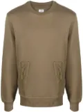C.P. Company sleeve-pocket crew-neck sweatshirt - Green