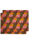 La DoubleJ x Passalacqua Como Gerber tablemat (set of two) - Orange