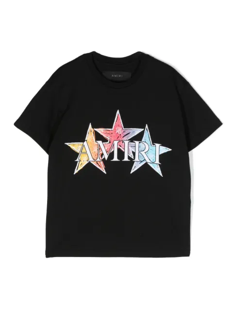 AMIRI KIDS T-Shirt mit Sterne-Print
