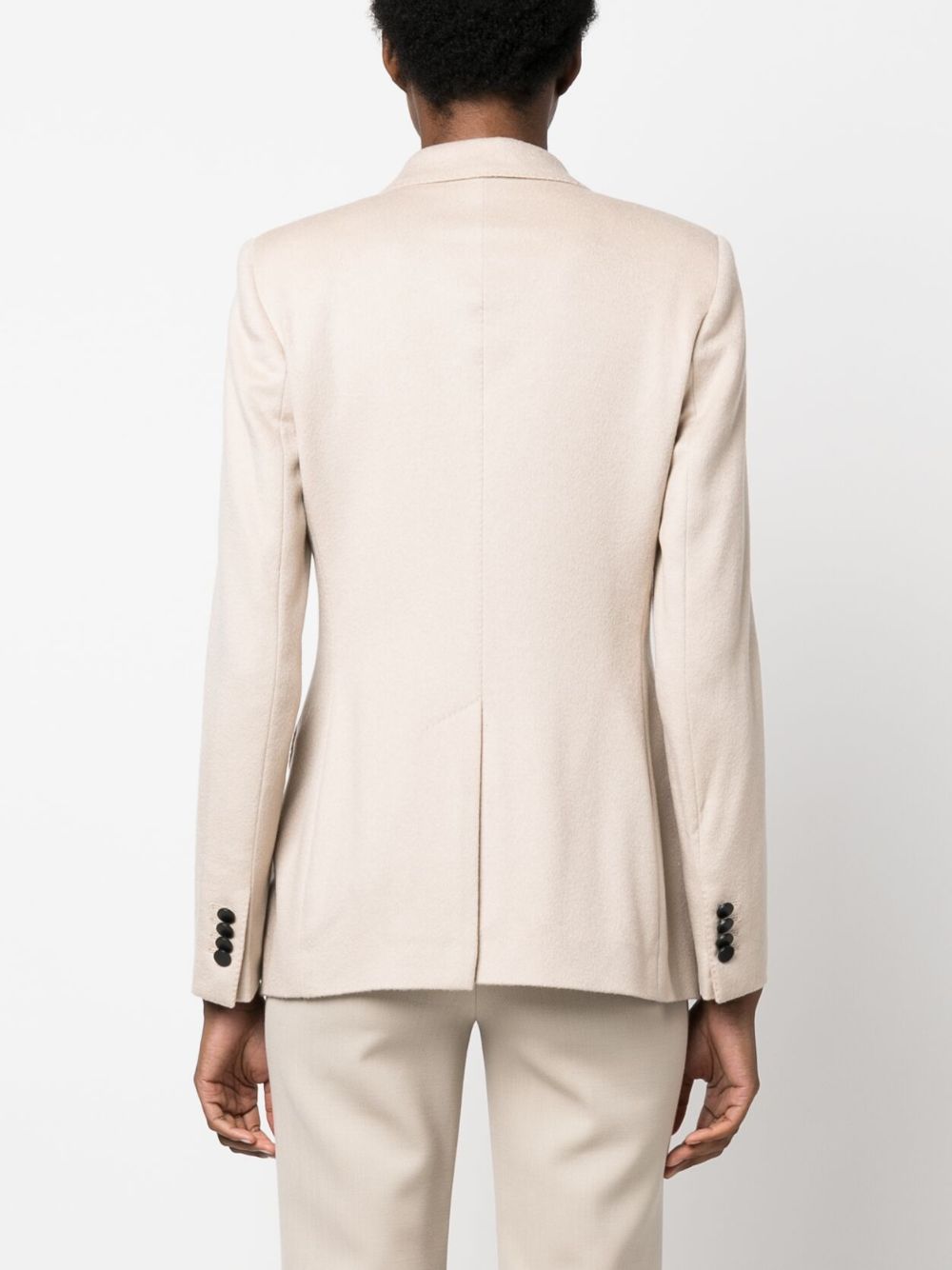 Tagliatore double-breasted cashmere blazer Women