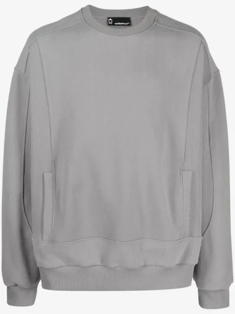 STYLAND sudadera texturizada con cuello redondo