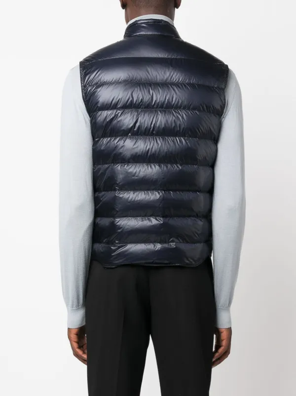 Moncler Gui logo-patch Puffer Gilet - Farfetch