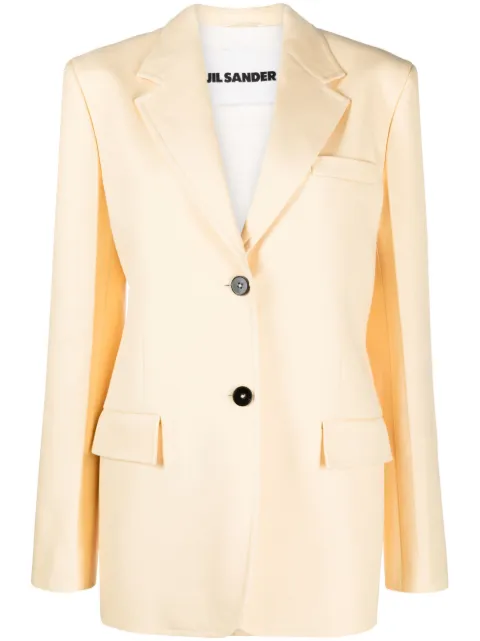 Jil Sander cotton-twill blazer