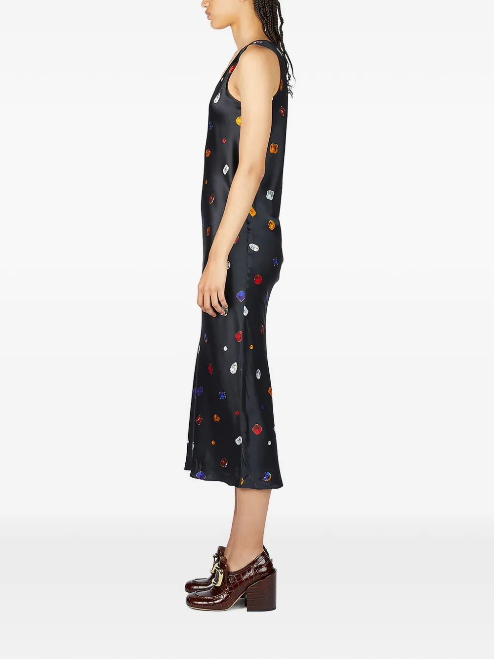 Sportmax Mouwloze jurk Zwart