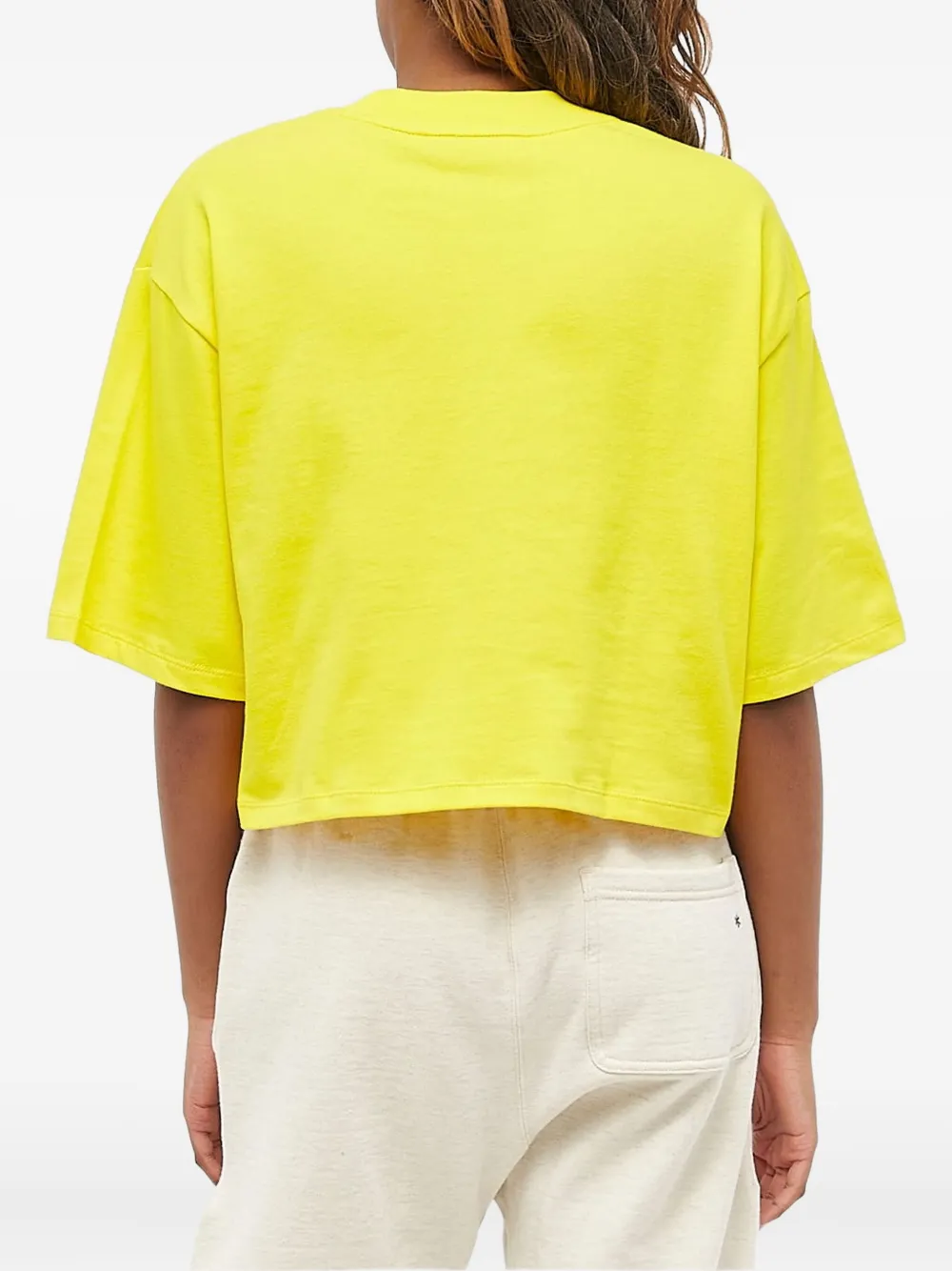 The North Face x Online Ceramics T-shirt met print Geel