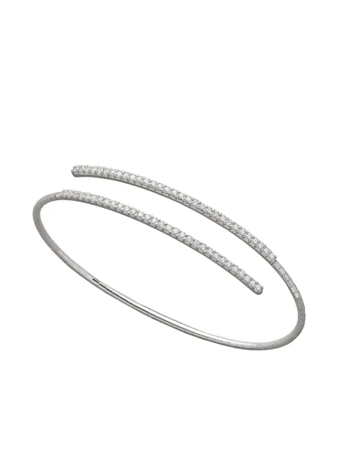 Mattia Cielo 18K white gold diamonds tennis bracelet