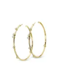 Mattia Cielo 18K yellow gold Rugiada diamonds hoop earrings