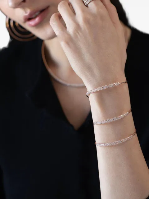 Mattia Cielo 18K rose gold Rugiada diamonds ring