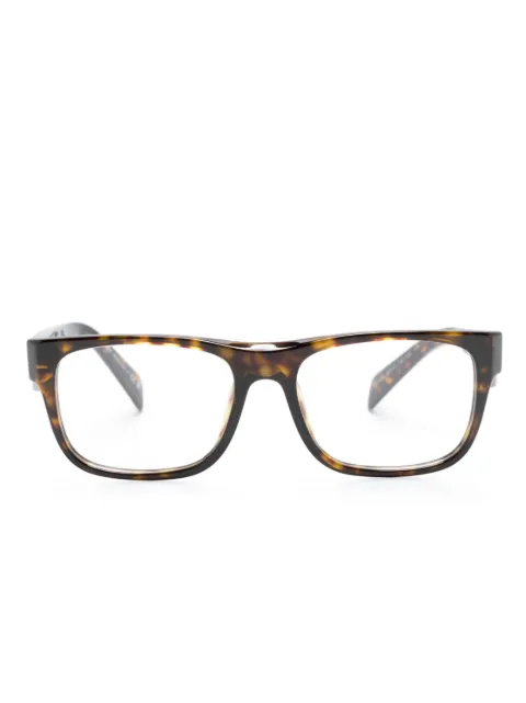 Prada Eyewear tortoiseshell-effect square-frame glasses
