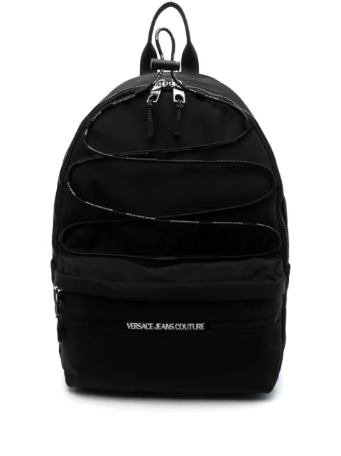 Versace Jeans Couture logo-patch lightweight backpack