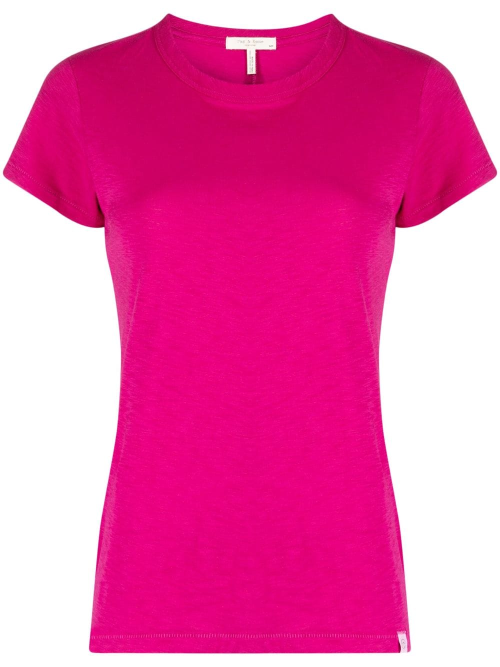 Rag & bone Katoenen T-shirt Roze