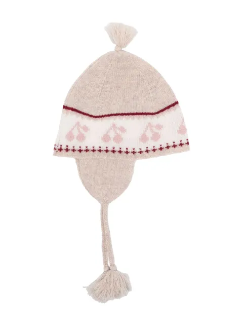 Bonpoint tassel-detail wool beanie