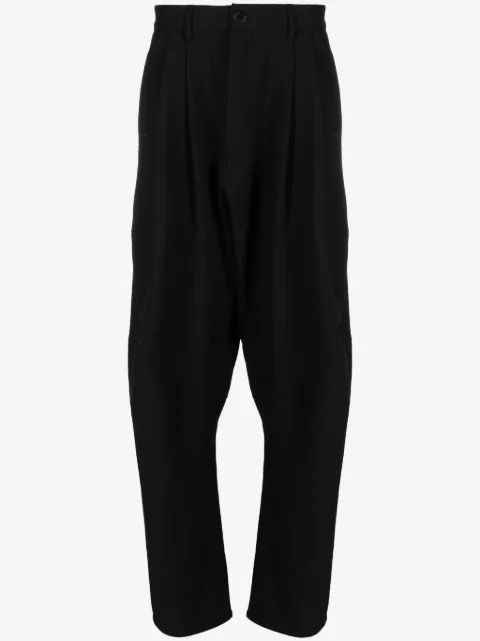 Henrik Vibskov Ants pleated drop-crotch trousers