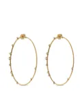 Mattia Cielo 18k gold Rugiada diamond hoops