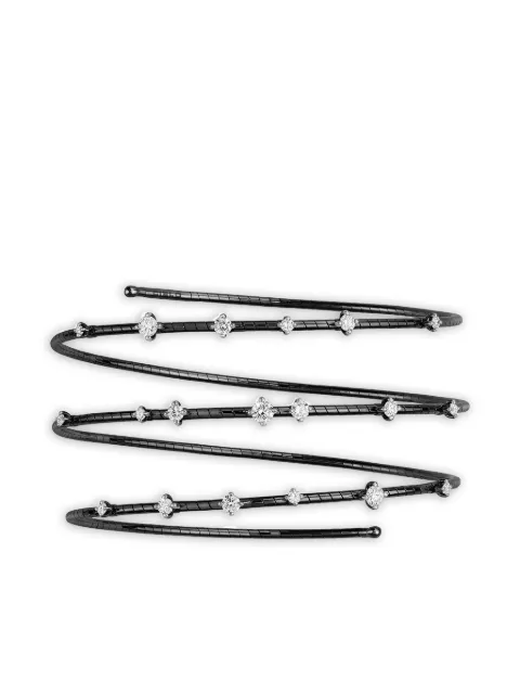 Mattia Cielo 18K black gold diamond bracelet