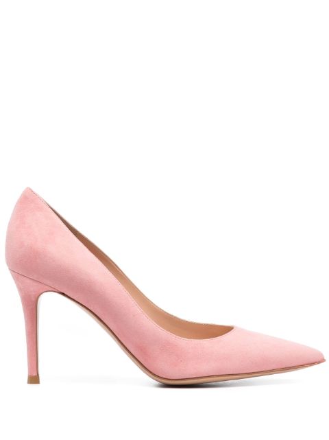 Gianvito Rossi 90mm pointed suede pumps Women