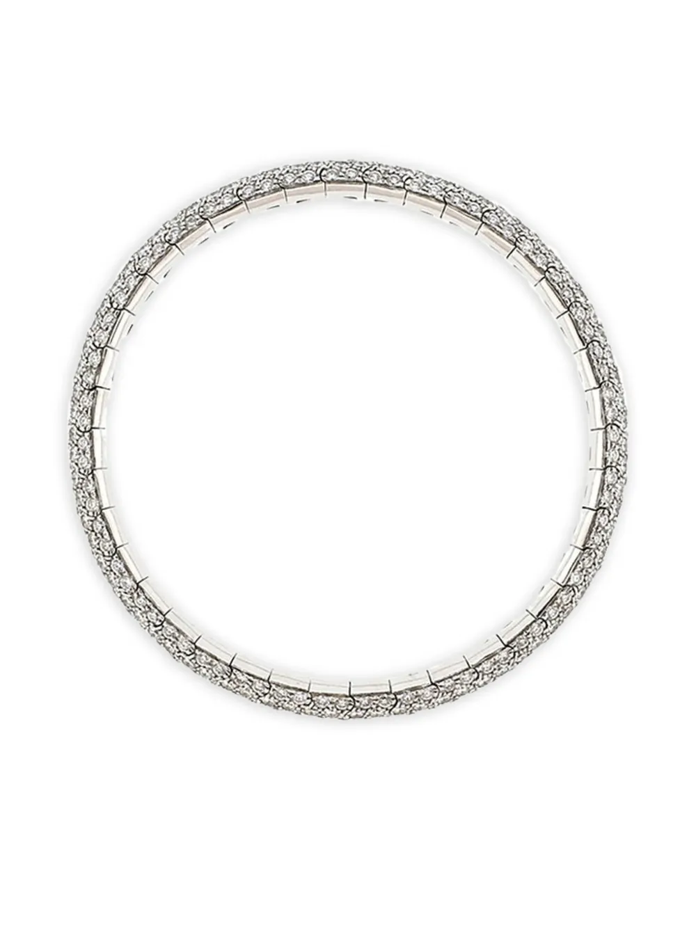 Mattia Cielo 18K white gold Universo diamond bracelet - Argento
