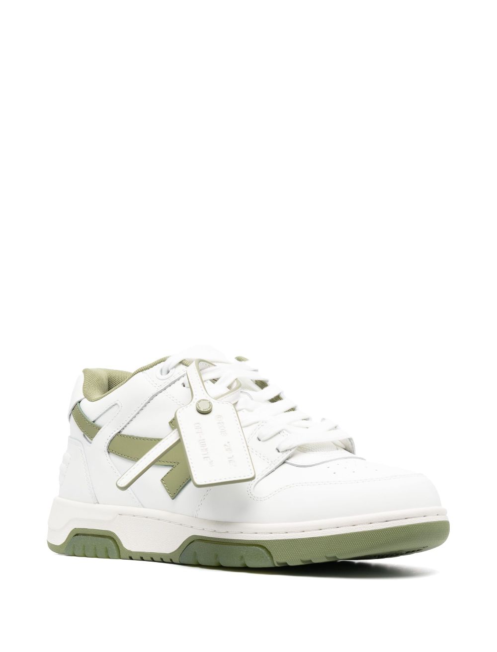 Off-White "Out Of Office ""OOO"" leren sneakers" - Wit