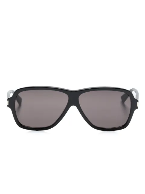 Saint Laurent Zonnebril met oversized montuur