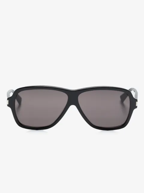 Saint Laurent Eyewear солнцезащитные очки SL 609 в массивной оправе