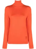 LIU JO crystal-embellished jumper - Orange