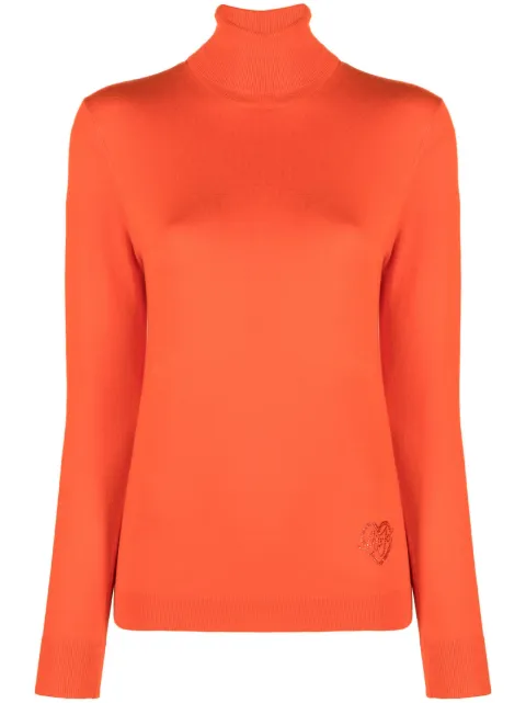 LIU JO crystal-embellished jumper