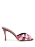 Sarah Chofakian 75mm Cocteau sandals - Purple