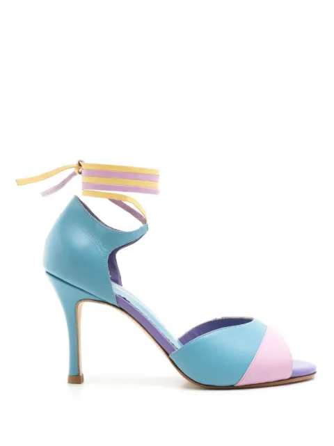 Sarah Chofakian Léon two-tone sandals 