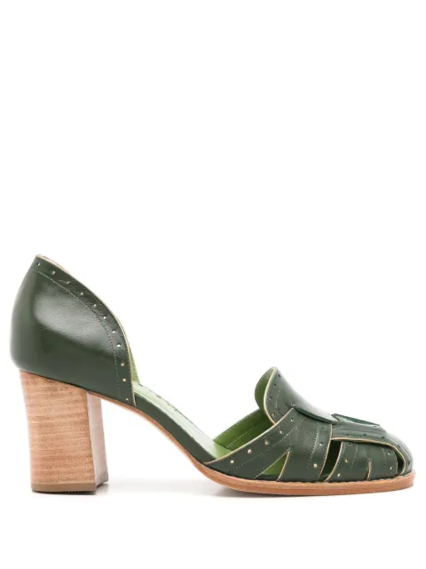 Sarah Chofakian Scarpin Colette 55mm leather pumps 