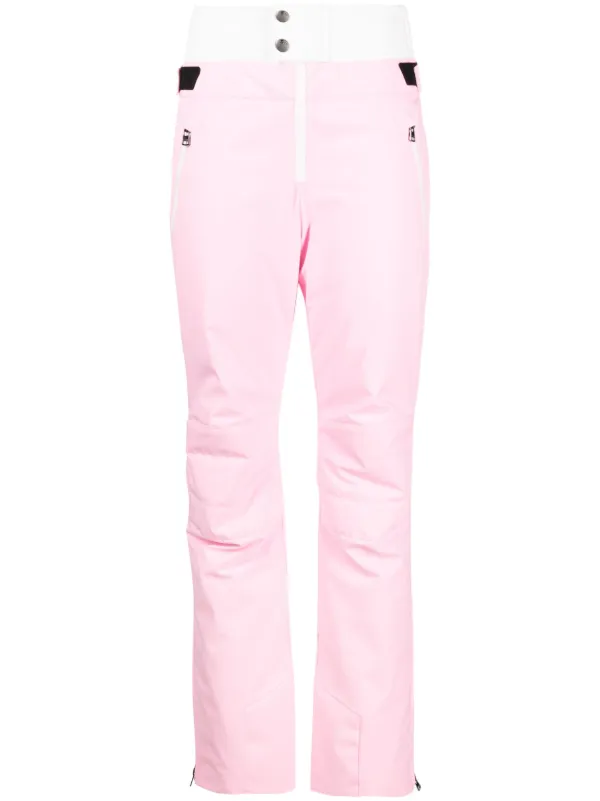 BOGNER Maren high-waist straight-leg Ski Pants | Pink | FARFETCH SG