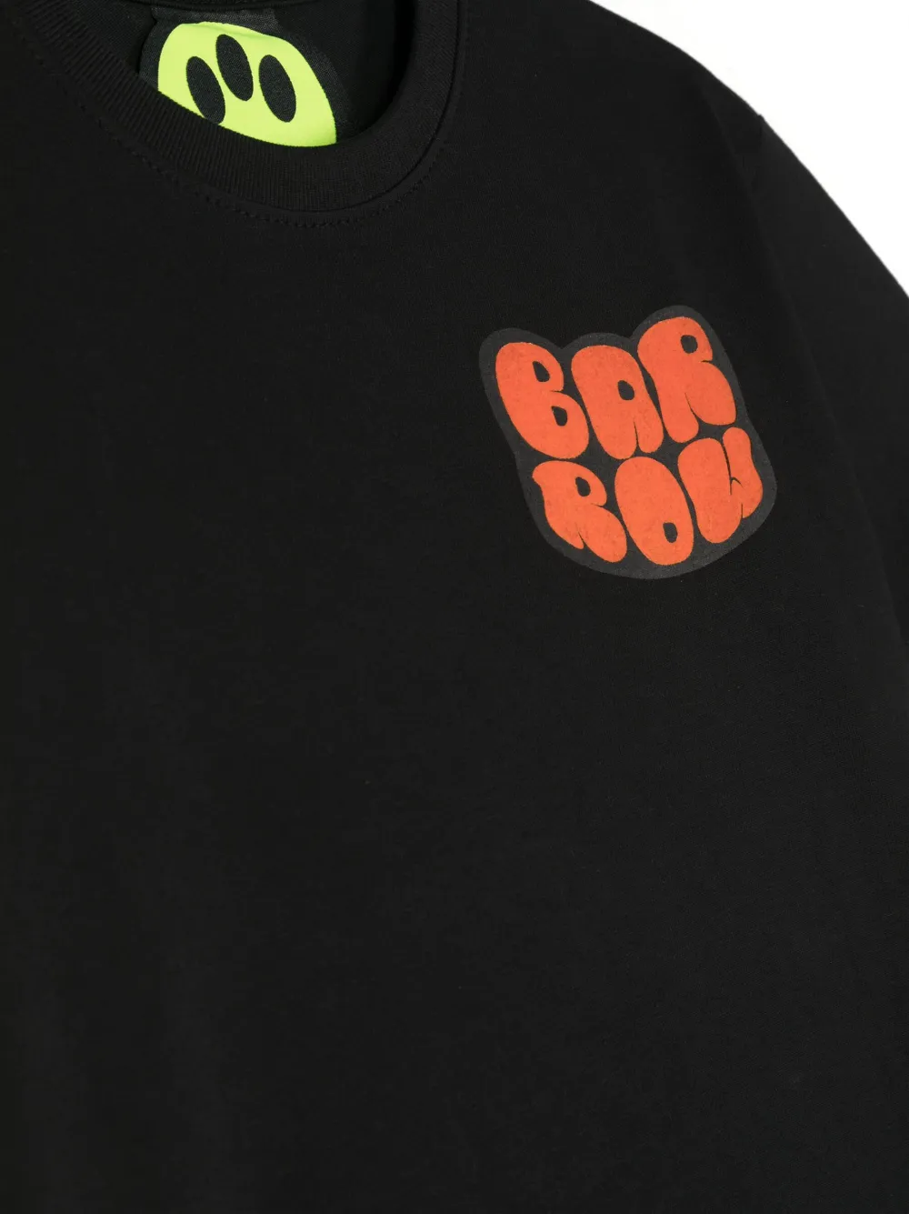 Barrow kids T-shirt met logoprint Zwart