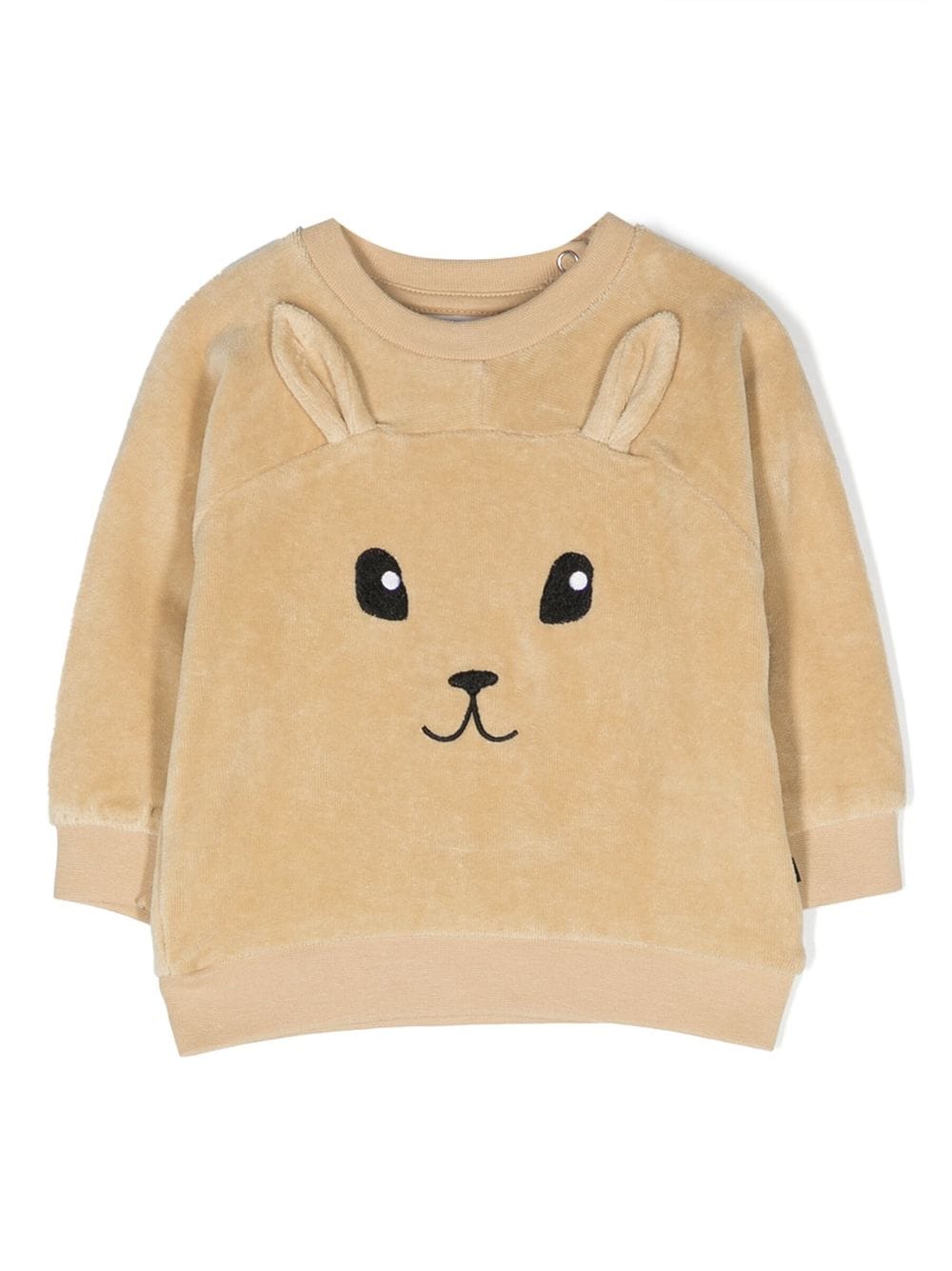 Molo bunny velour sweatshirt - Brown